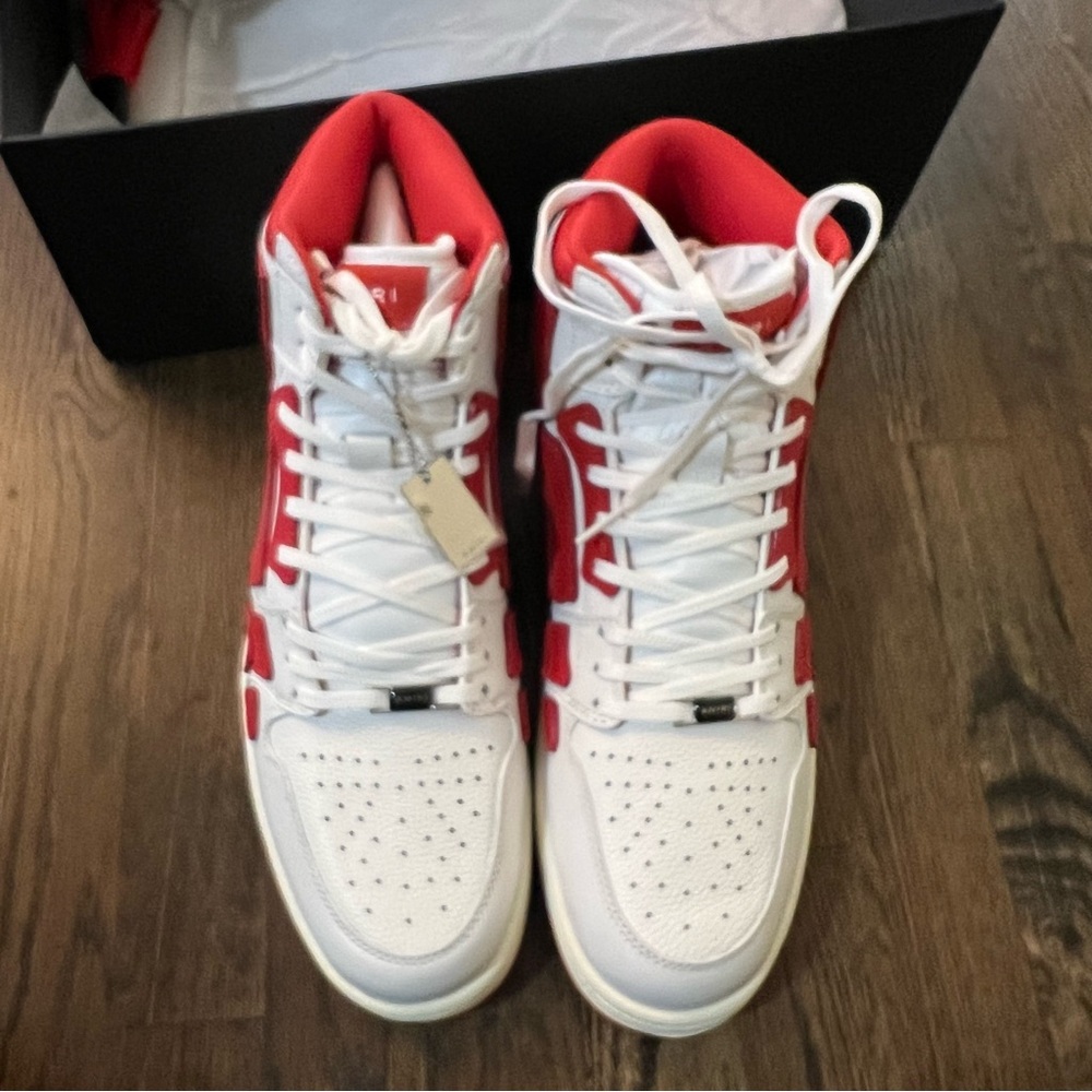 NWT Amiri Skel Top Hi Sneakers